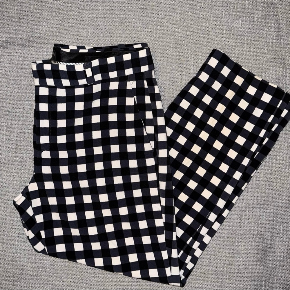 Banana Republic Checkered Trousers